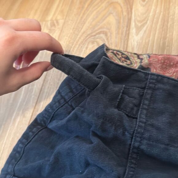 buffalo david bittman linen cotton blend women’s capri pants size 29 - Picture 3 of 8